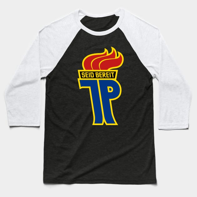 Young Pioneers Original Logo Baseball T-Shirt by GetThatCar